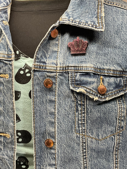 Purple Crown Pin