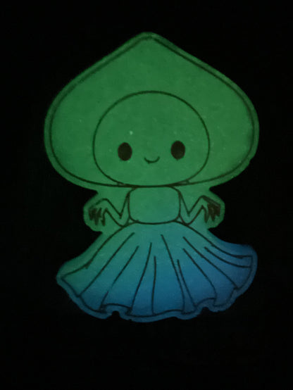 Purple Flatwoods Monster Pin-Glow In The Dark