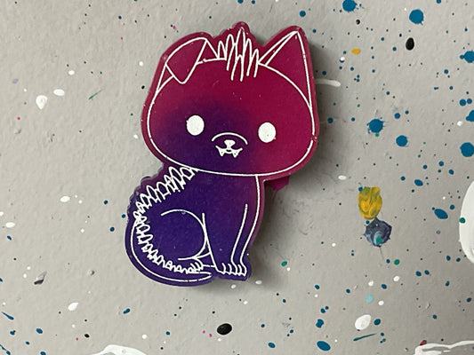 Small Glow in the Dark Chupacabra Magnet