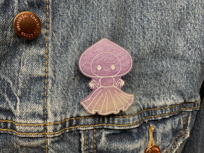 Purple Flatwoods Monster Pin-Glow In The Dark