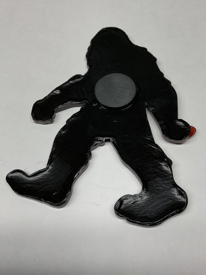 Large Bigfoot Magnet with Heart - 5 Inches Tall