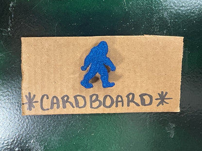 Small Royal Blue Bigfoot Magnet