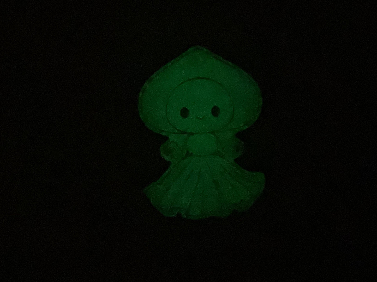 Small Flatwoods Monster Green Magnet Glow in the Dark