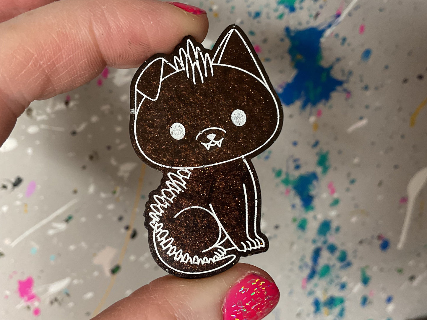 Small Brown Chupacabra Magnet