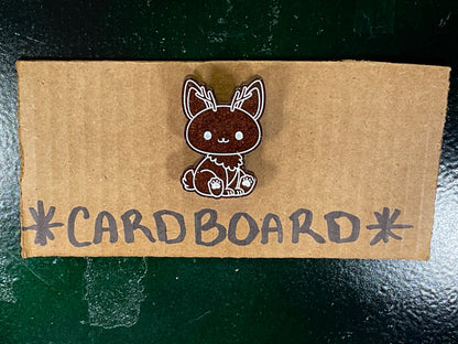 Small  Brown Jackalope Magnet