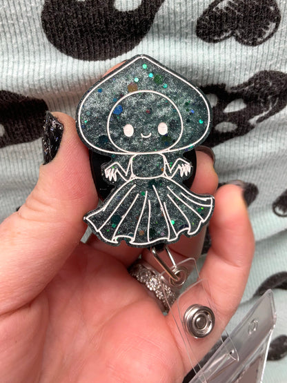 Green Flatwoods Monster Retractable Badge Reel