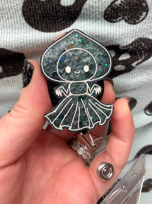 Green Flatwoods Monster Retractable Badge Reel