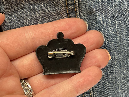 Purple Crown Pin