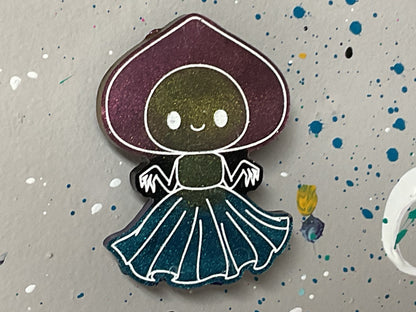 Small Flatwoods Monster Magnet- Color Shift