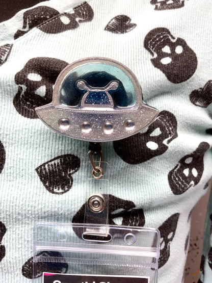 UFO Retractable Badge Reel