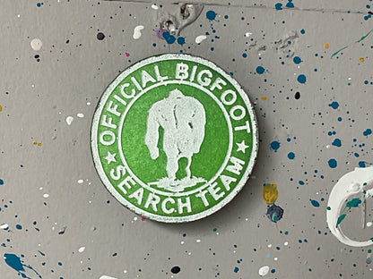 Official Bigfoot Search Team Magnet- Glow in the Dark
