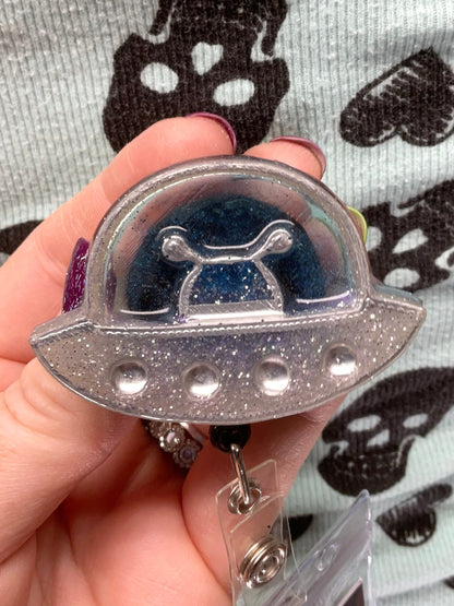 UFO Retractable Badge Reel