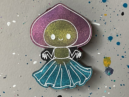 Small Flatwoods Monster Magnet- Color Shift