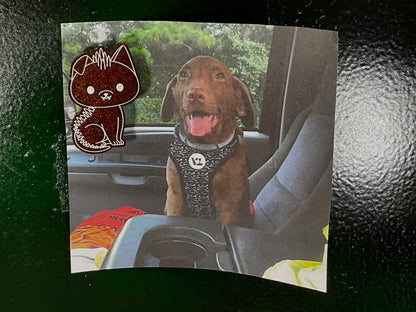 Small Brown Chupacabra Magnet